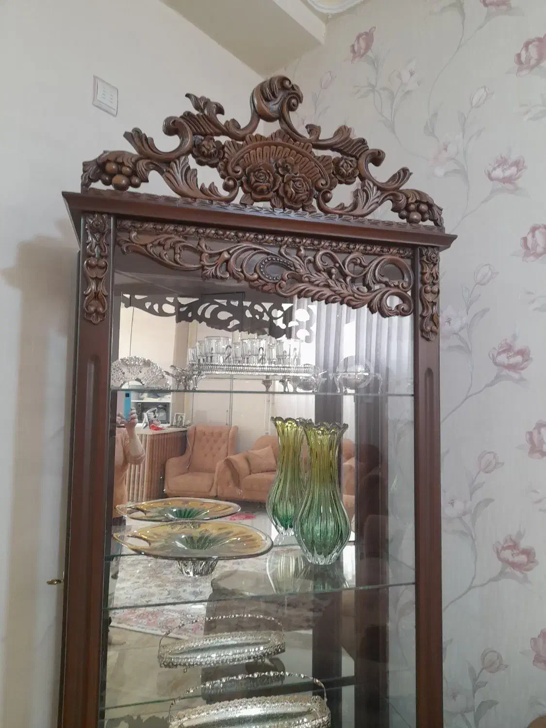 بوفه چوب|بوفه، ویترین، کنسول|سهند, |دیوار