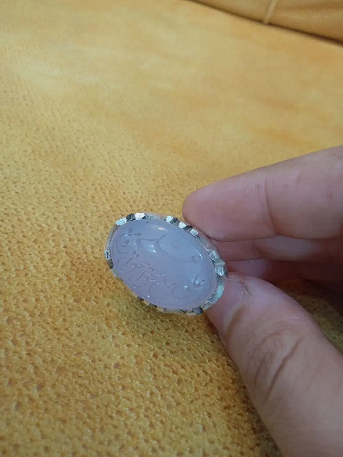 انگشتر عقیق سوسنی خوش دست|جواهرات|تربتحیدریه, آغوی|دیوار