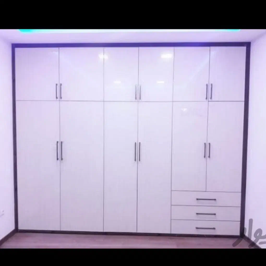 کابینت و دکوراسیون سینا چوب|کتابخانه، شلف، قفسههای دیواری|چهاردانگه (تهران), |دیوار