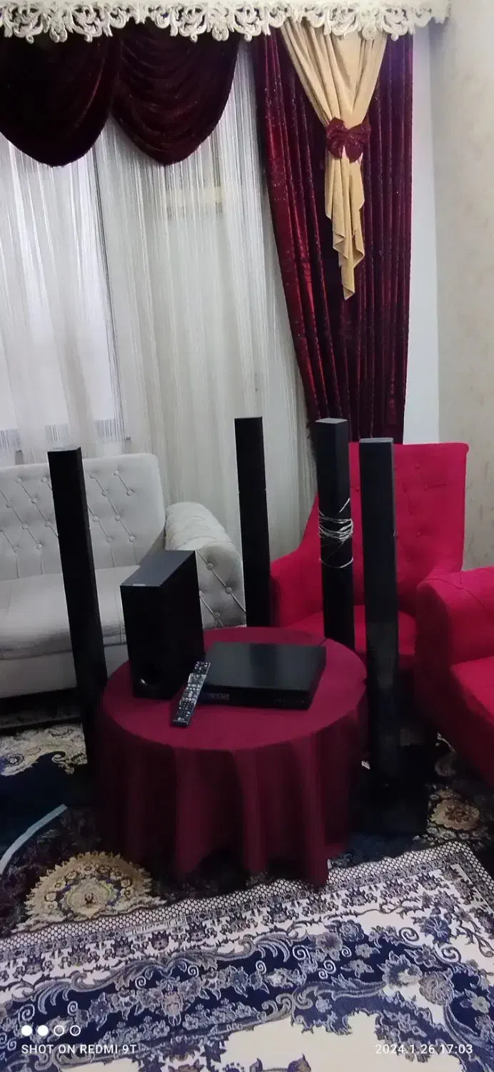 سینماخانواده‌الجی|سیستم صوتی خانگی|رشت, سلیمانداراب|دیوار