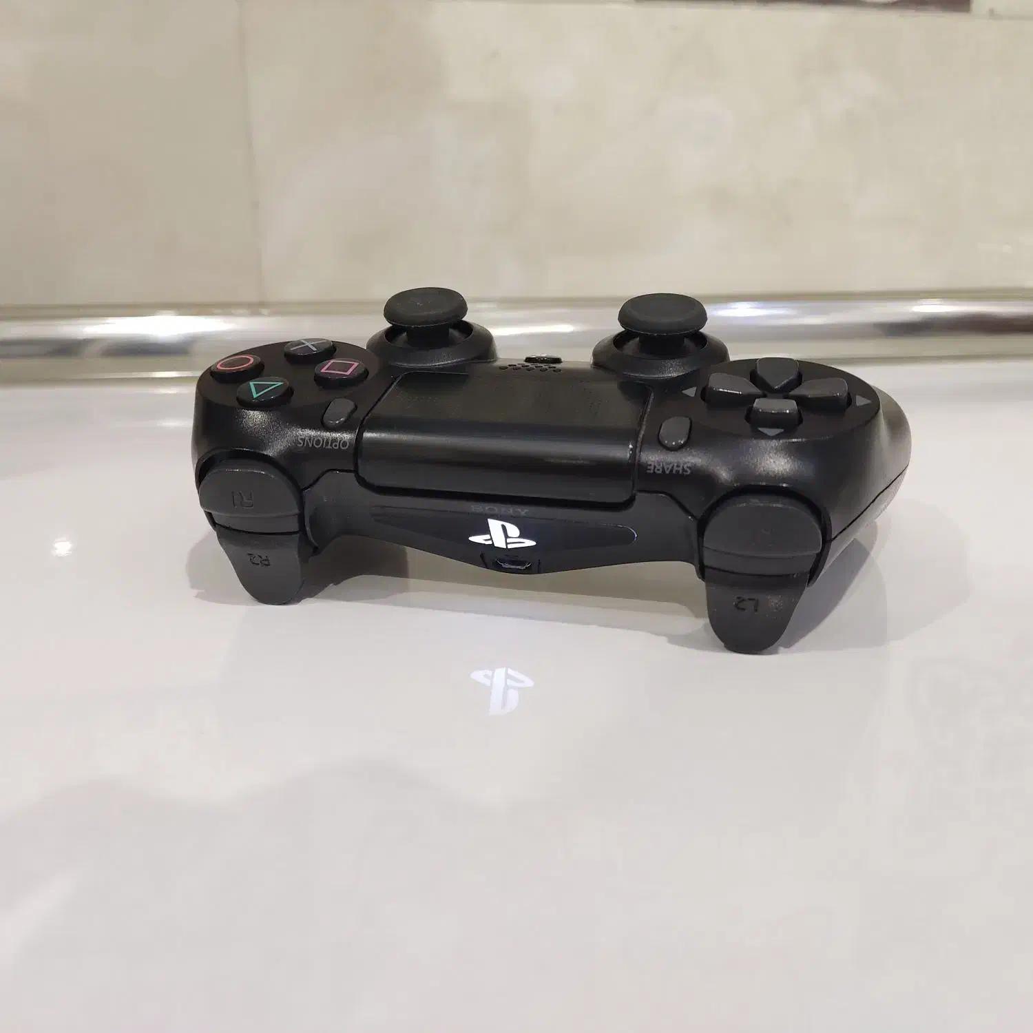 دسته ps4 تمیز با جعبه سونی|کنسول، بازی ویدئویی و آنلاین|ساری, |دیوار
