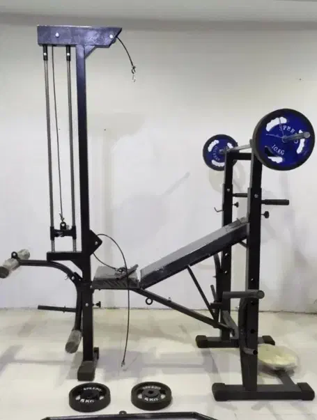 دستگاه بدنسازی ۴۲ کاره ( کارکرده)|تجهیزات ورزشی|تاکستان, |دیوار