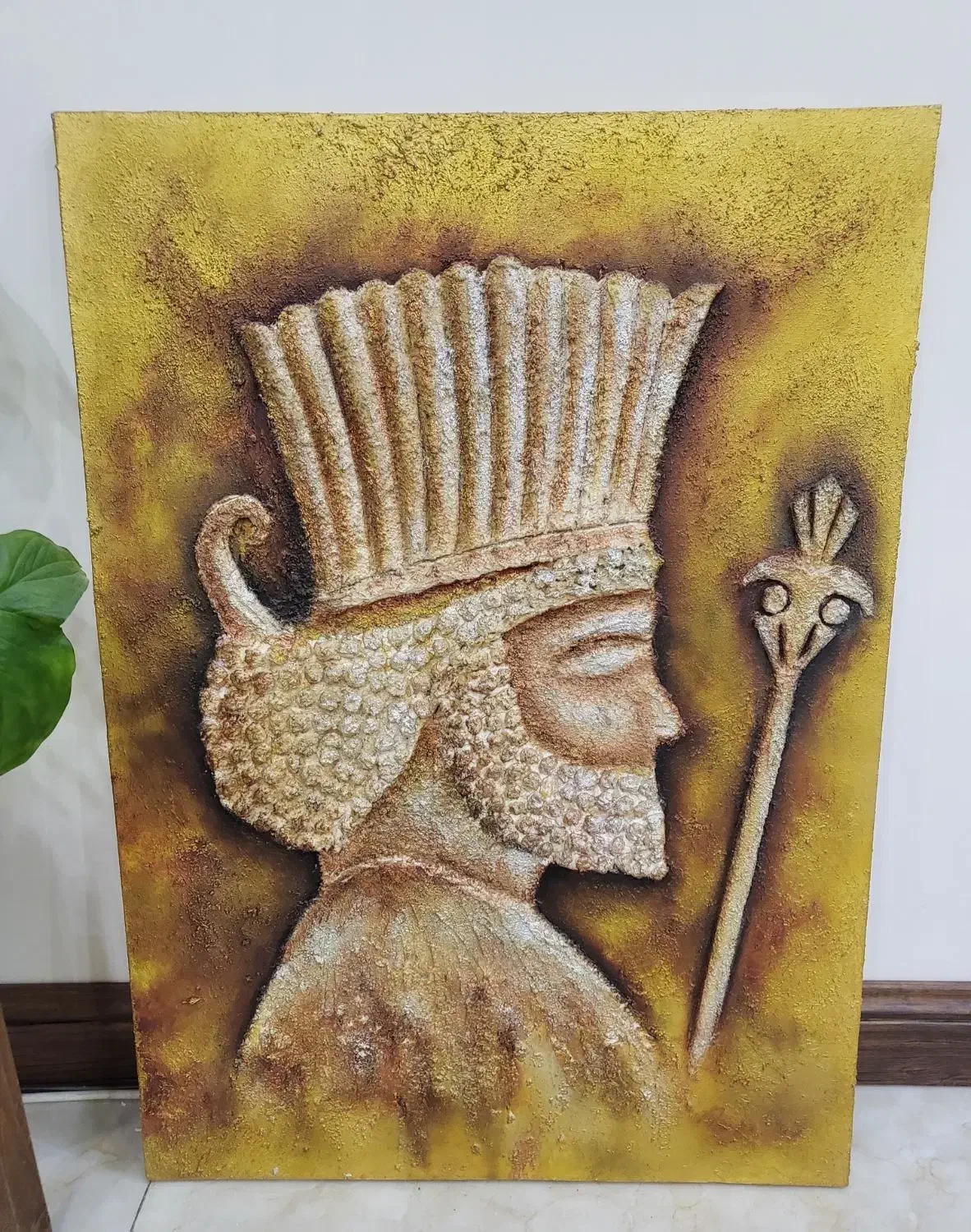 تابلو برجسته تکسچر|تابلو، نقاشی، عکس|تهران, سازمان برنامه جنوبی|دیوار