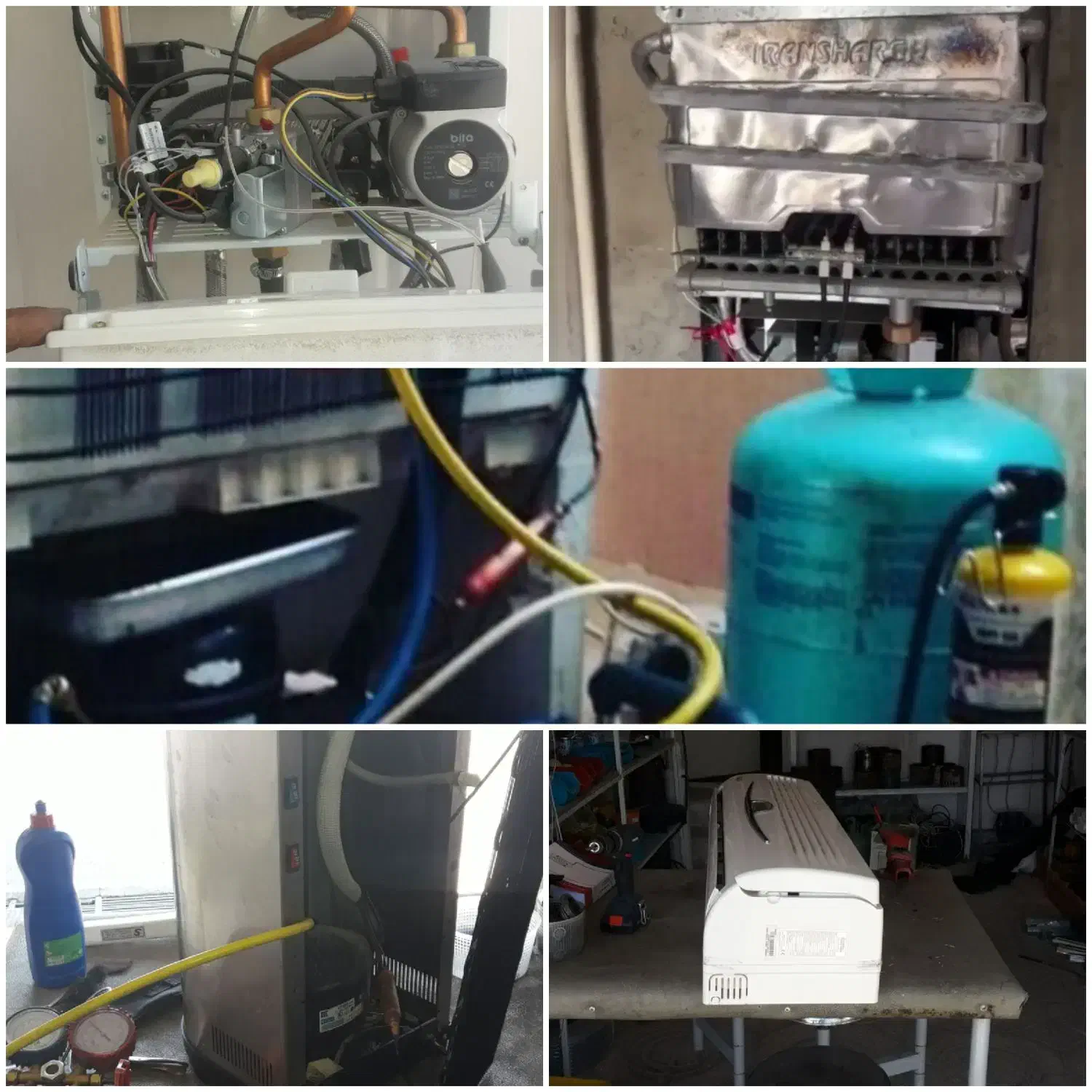 تعمیر پکیچ شارژ یخچال ابگرمکن بخاری کولرگازی|خدمات پیشه و مهارت|ساوه, |دیوار