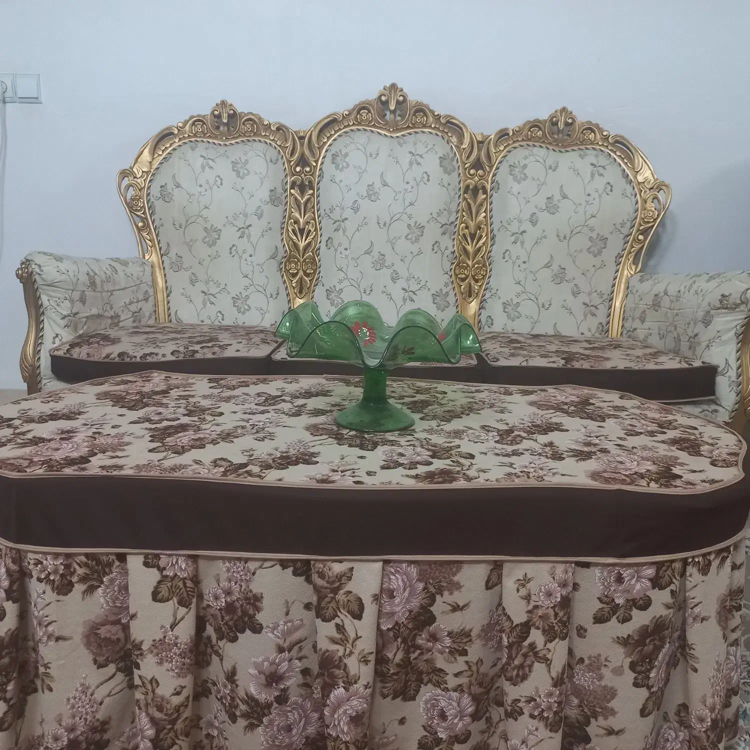 مبل ۹نفره استیل|مبلمان خانگی و میز عسلی|حبیب آباد, |دیوار