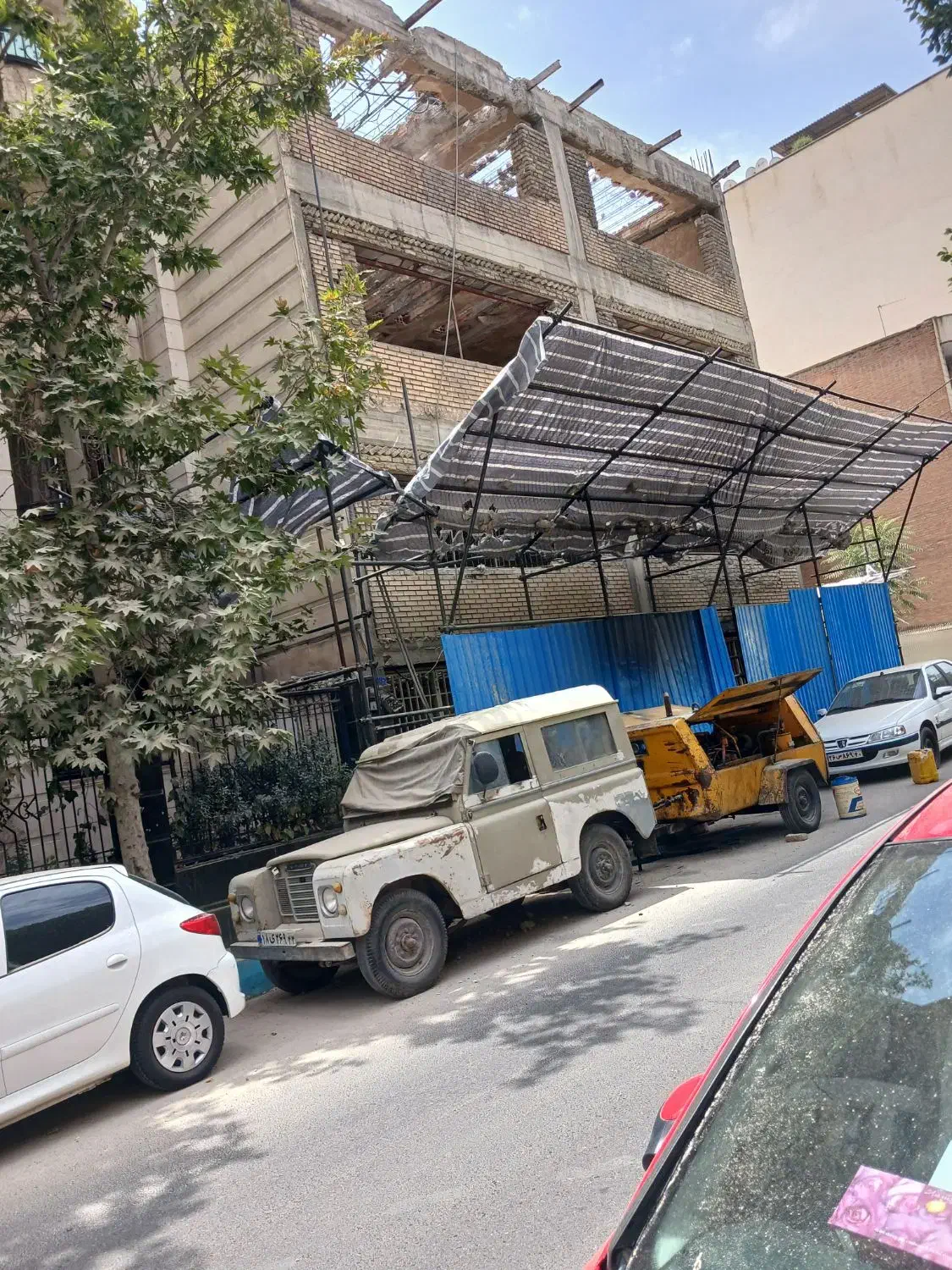 کمپرسور تراکتور چکش بادی|خدمات پیشه و مهارت|ری, شهادت|دیوار