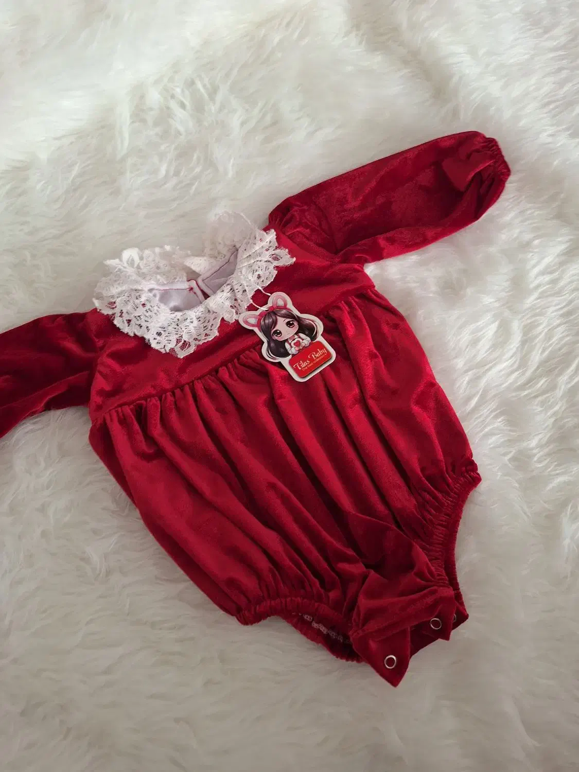 بادی مخمل وارداتی مناسب یلدا|کفش و لباس بچه|قم, شاه سید علی|دیوار