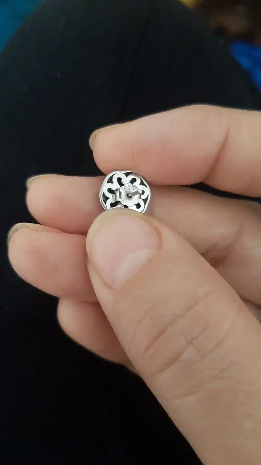 گوشواره نقره میخی|جواهرات|کرج, شاهینویلا|دیوار