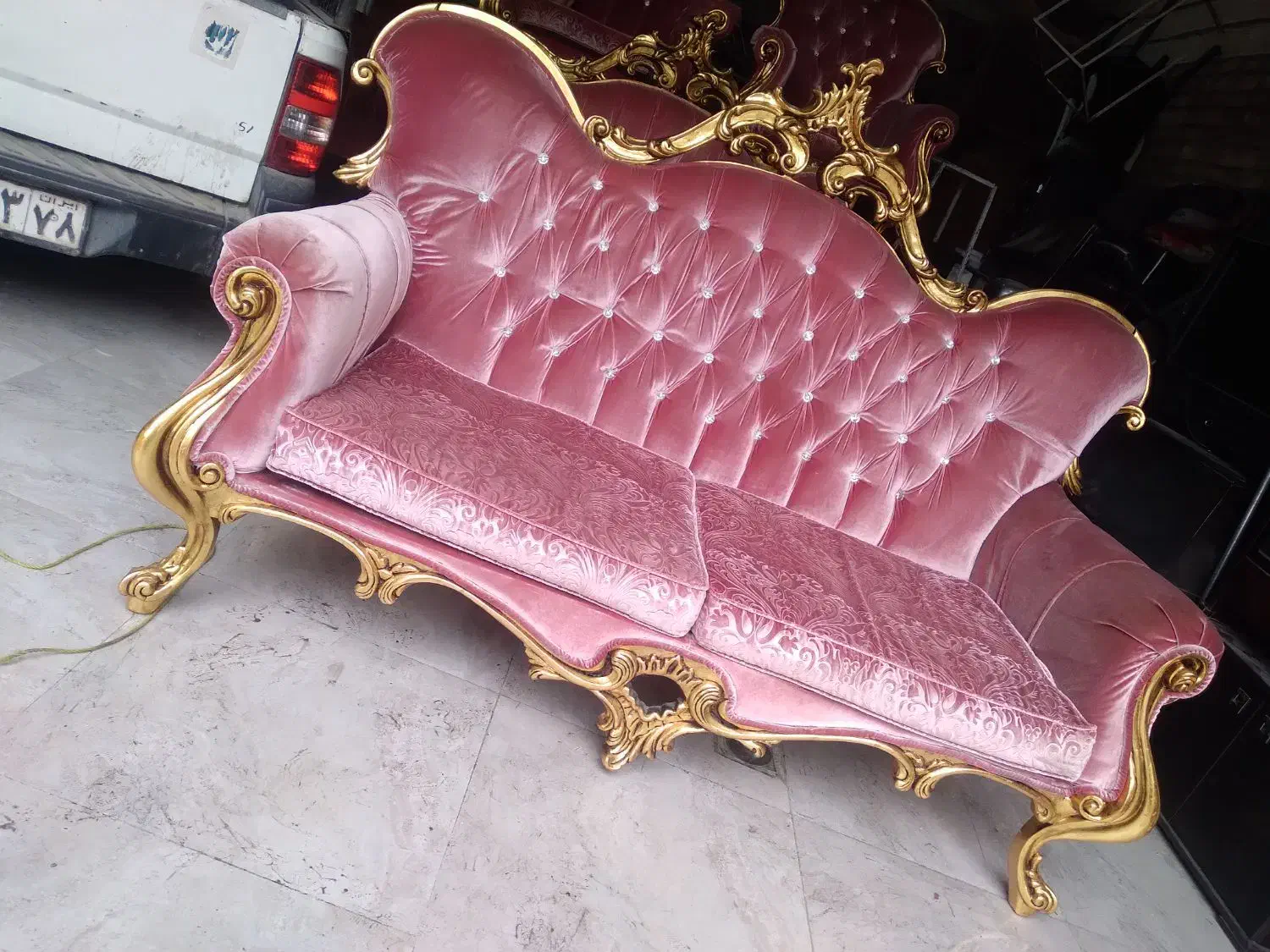 مبل ۷ نفره ناهار خوری ۶|مبلمان خانگی و میز عسلی|شاهدشهر, |دیوار