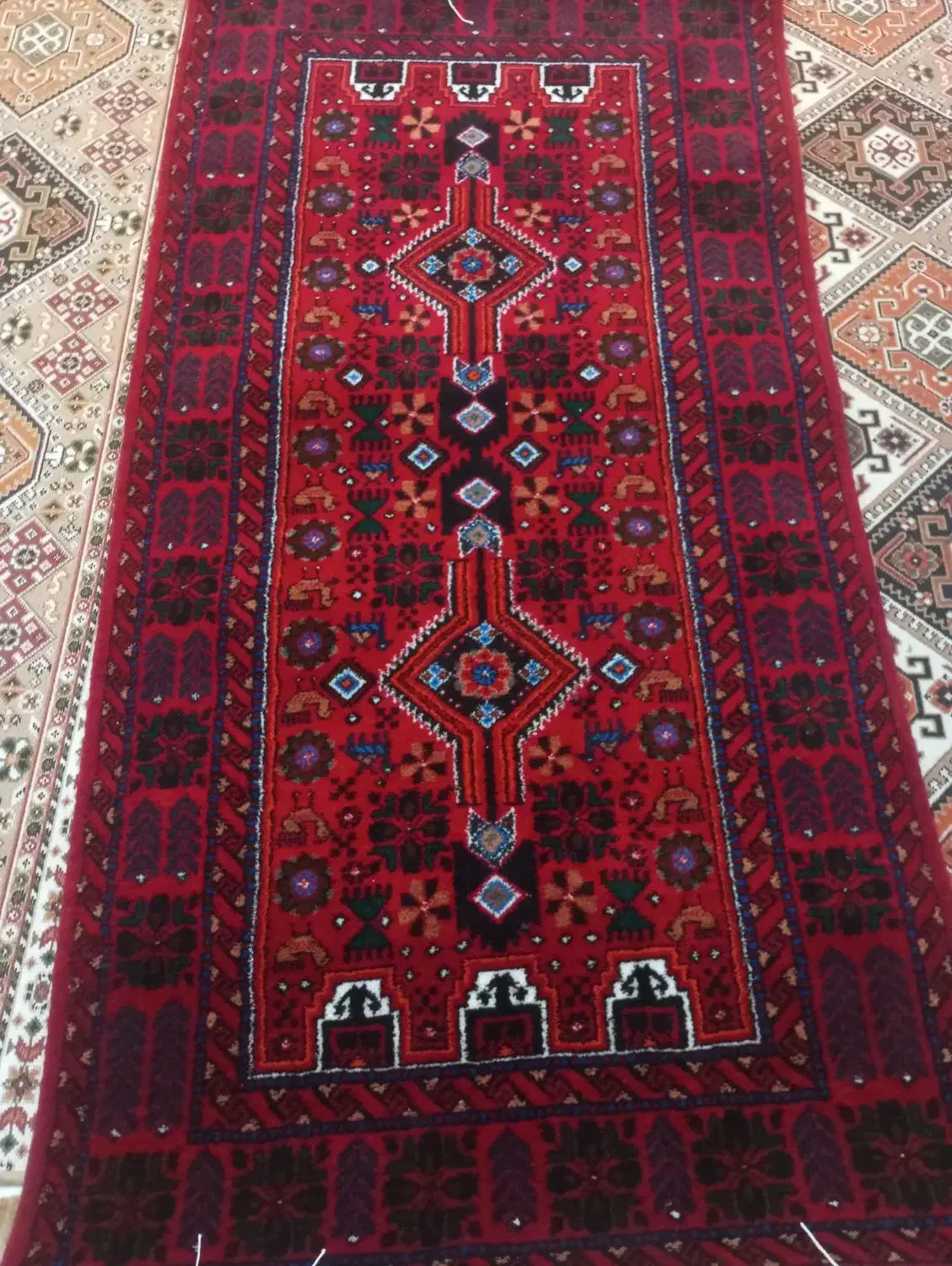 قالیچه دست نو نو|فرش|تربت‌حیدریه, یحیی آباد|دیوار