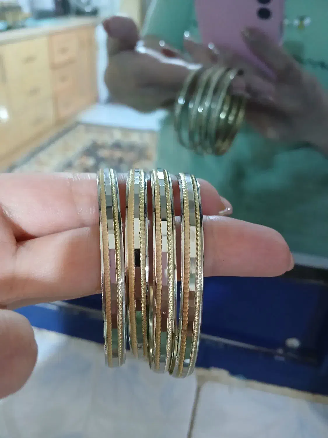 النگو بدل رنگ ثابت نو|بدلیجات|رشت, جانبازان|دیوار