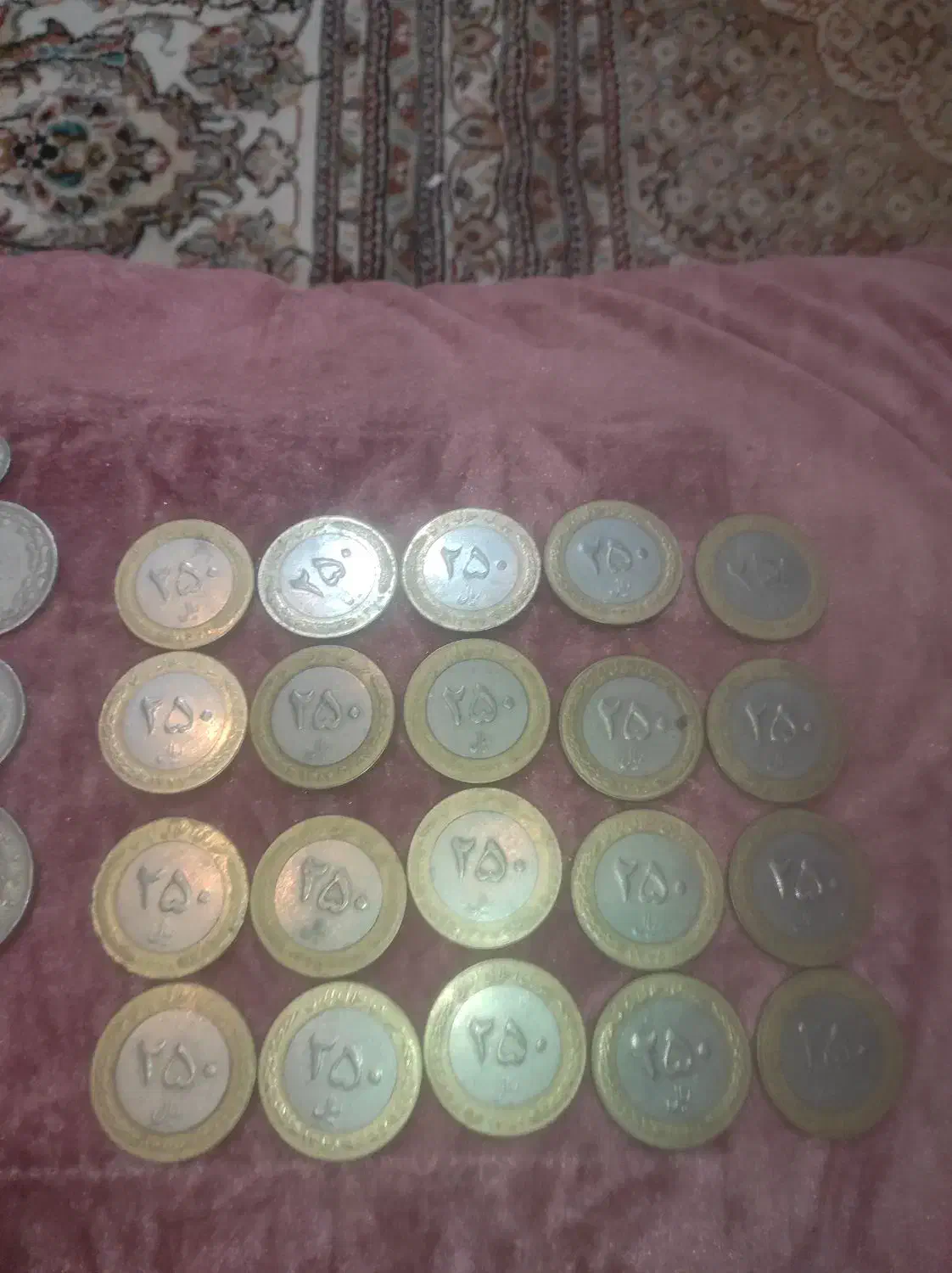 سکه های قدیمی|کلکسیون سکه، تمبر، اسکناس|کلاله, |دیوار