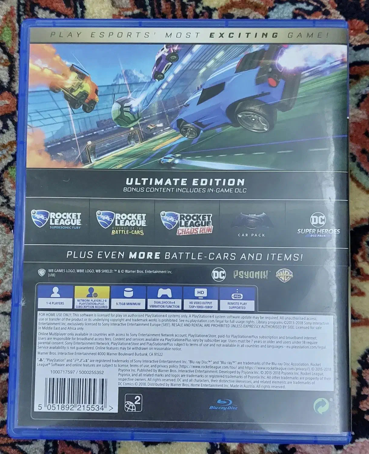 دیسک Rocket League Golden Edition برای PS4|کنسول، بازی ویدئویی و آنلاین|تهران, قاسم‌آباد|دیوار