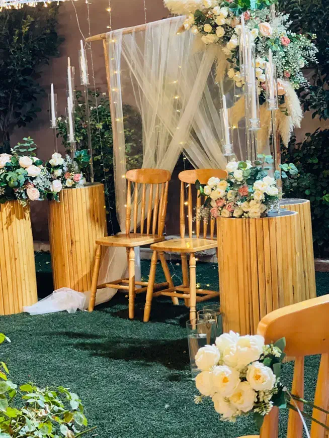 باغ ویلا تالار عقد عروسی تولد دکور رایگان|اجارهٔ کوتاه‌مدت ویلا و باغ|قزوین, |دیوار