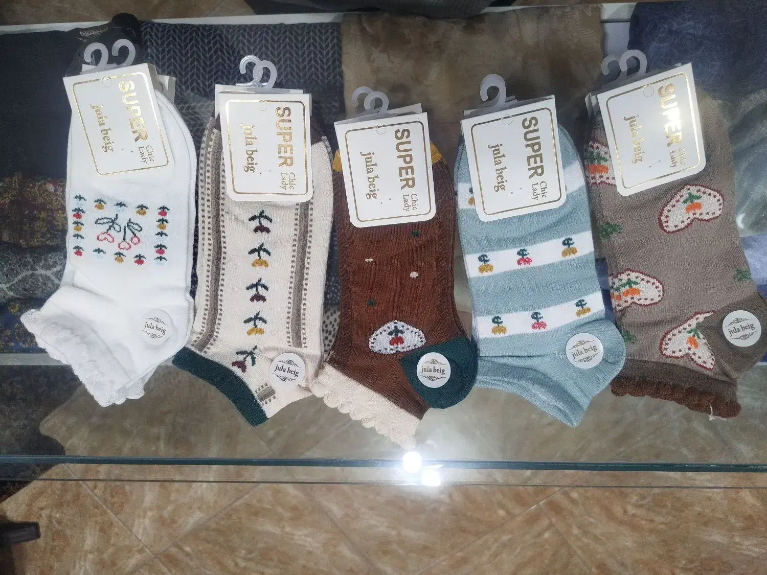 جوراب زنانه و دخترانه|لباس|قروه, |دیوار