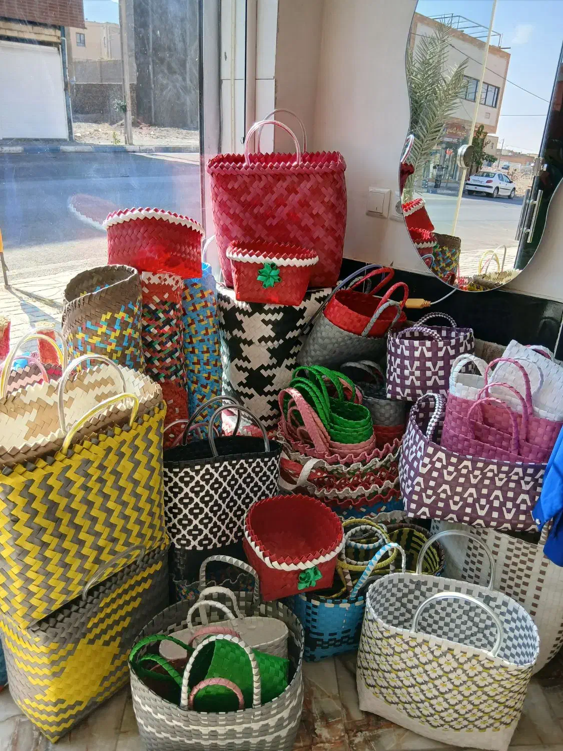 سبد|ظروف نگهدارنده، پلاستیکی، یکبارمصرف|بیرجند, |دیوار