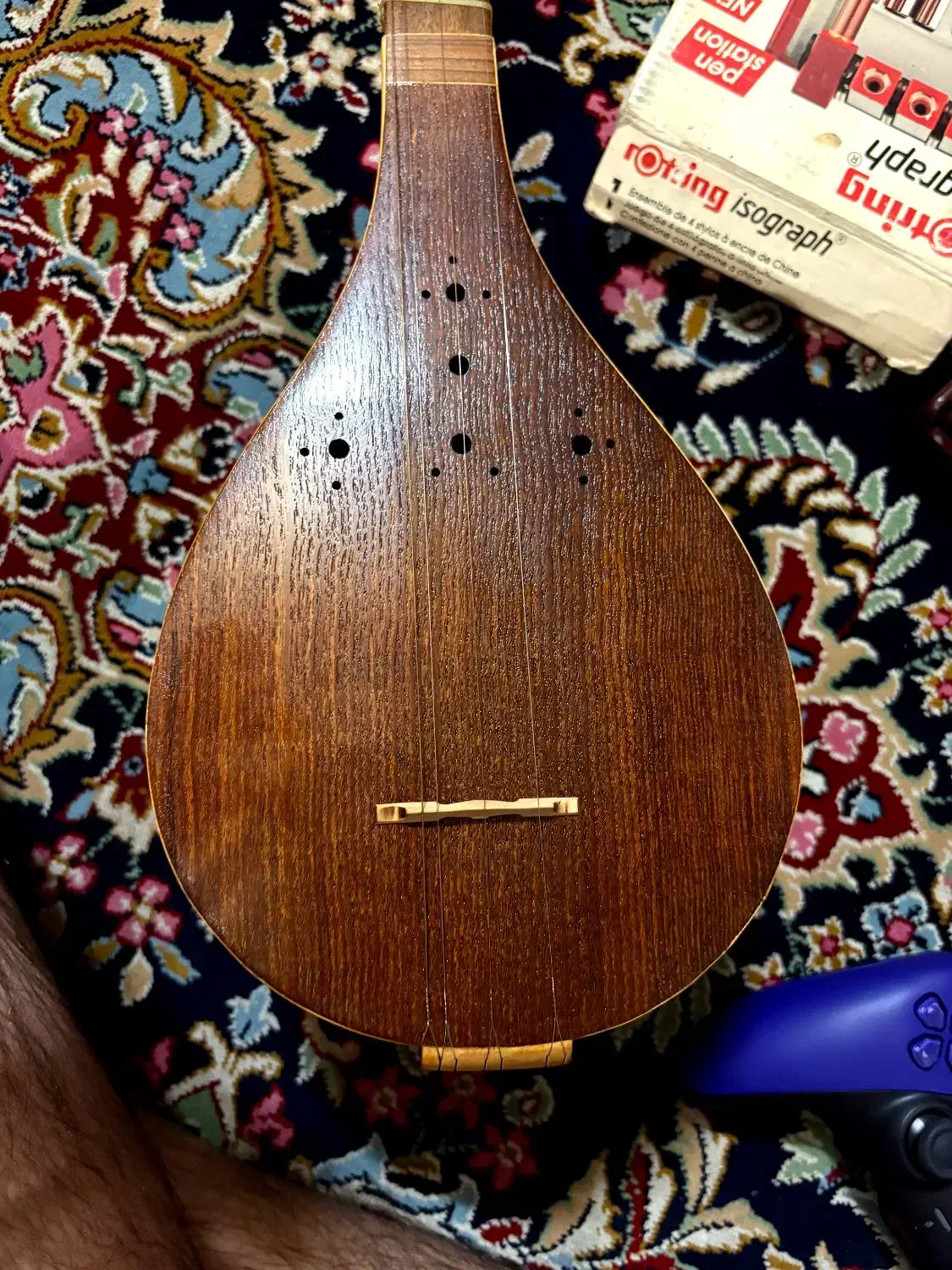 ستار با مهر درویش|سازهای سنتی|قزوین, |دیوار