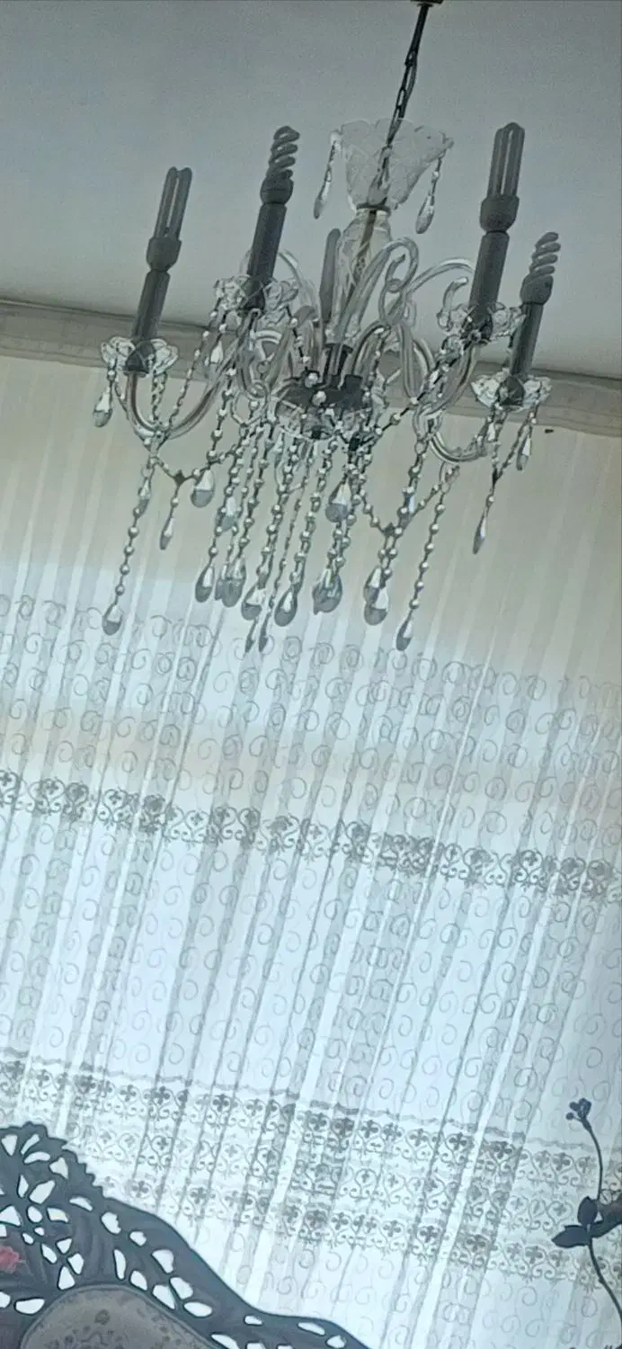 یک عدد لوستر سالم|لوستر و چراغ آویز|تبریز, |دیوار