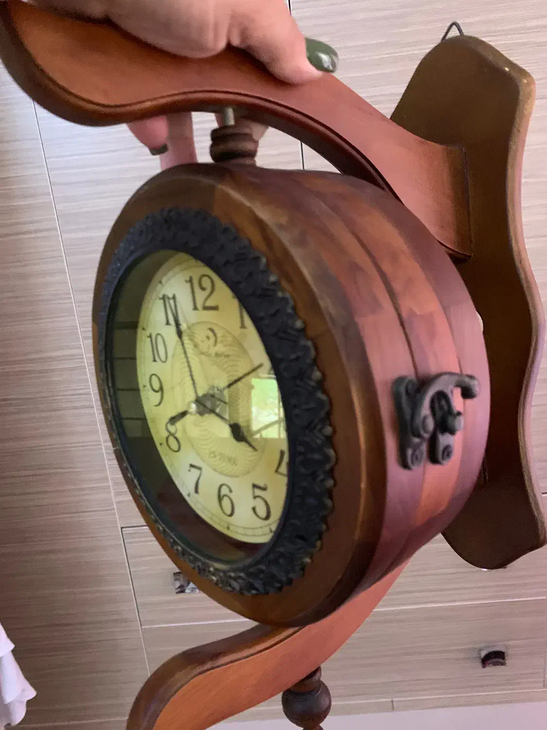 ساعت|ساعت دیواری و تزئینی|کیش, |دیوار