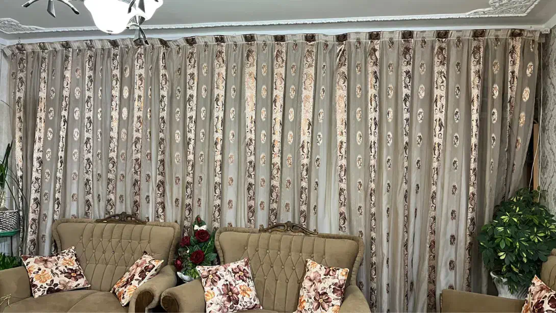 پرده|پرده، رانر، رومیزی|نیشابور, مازول|دیوار