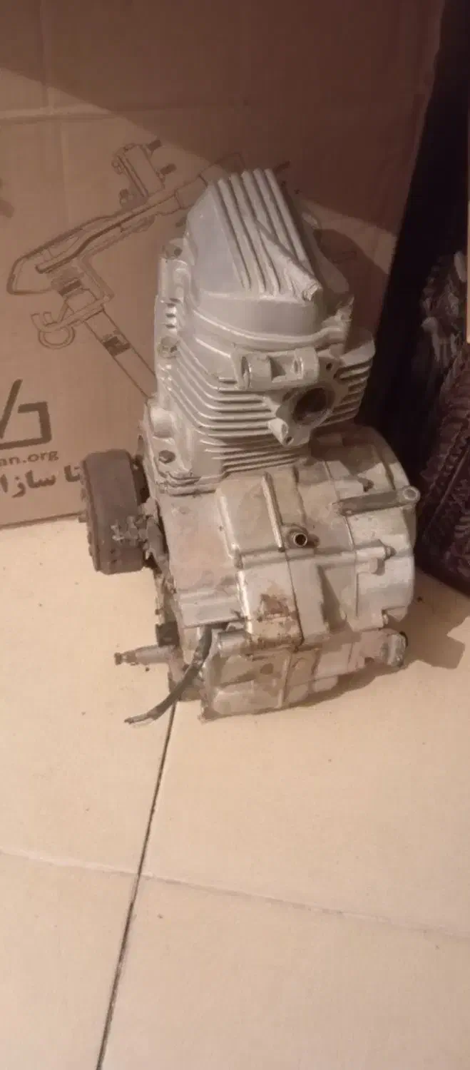 انجین هوندا 125|موتورسیکلت|محمدیه-قزوین, |دیوار