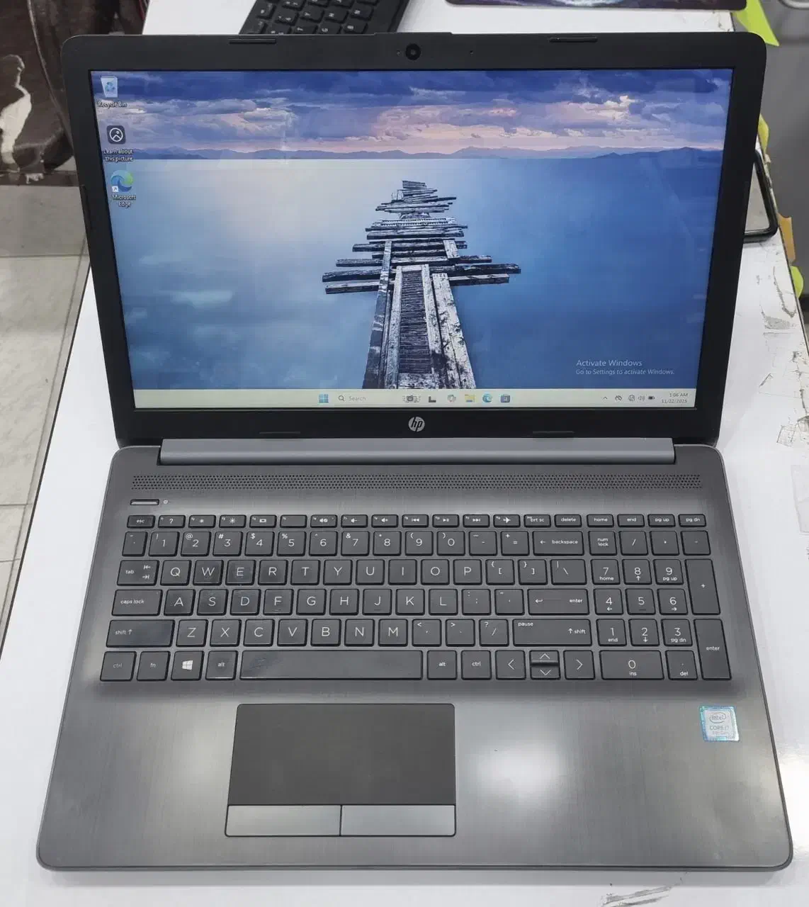 لپتاپ اچ پی HP 15 گلاسی تاچ مناسب استفاده دانشجویی|رایانه همراه|بندر گناوه, |دیوار