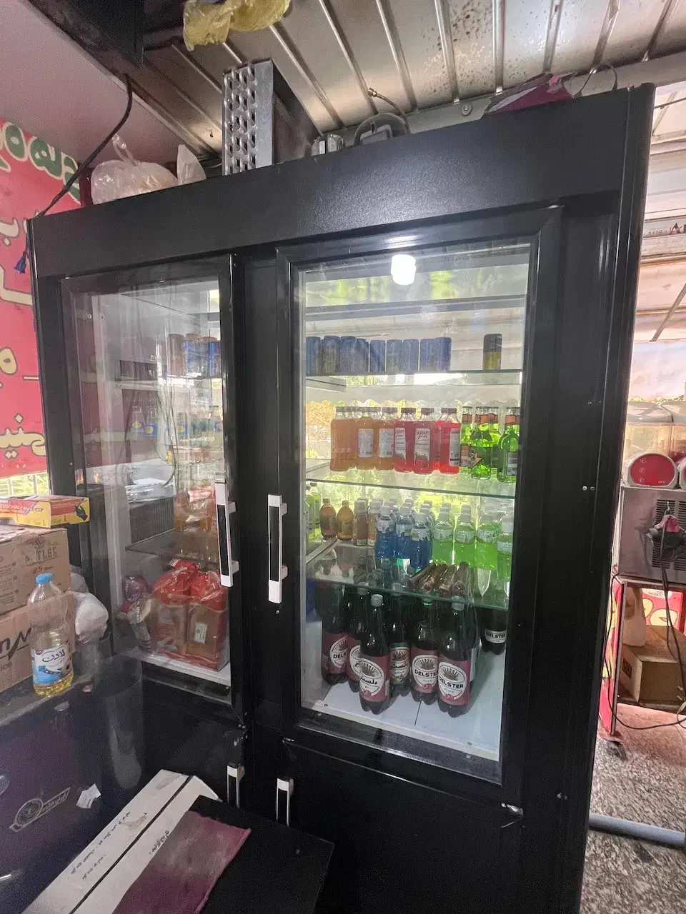 یخچال ویترینی ۲درب پایین انباری|فروشگاه و مغازه|کرج, عظیمیه|دیوار