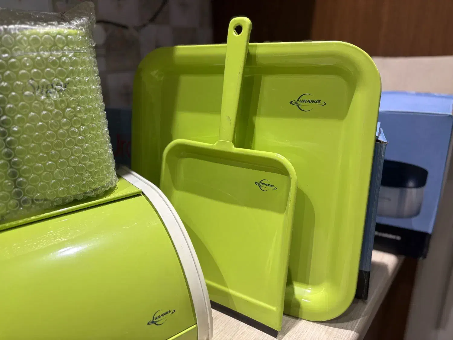 سرویس آشپزخانه ۲۷ پارچه اورانوس کاملا نو|ظروف نگهدارنده، پلاستیکی، یک‌بارمصرف|اردبیل, |دیوار