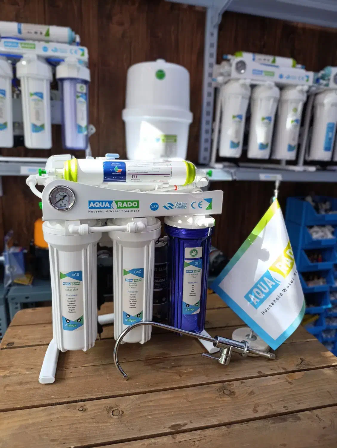 دستگاه تصفیه آب اکوارادو مدل نیمه صنعتی ۴۰۰گالن|آبسردکن و تصفیه آب|تهران, کیانشهر|دیوار