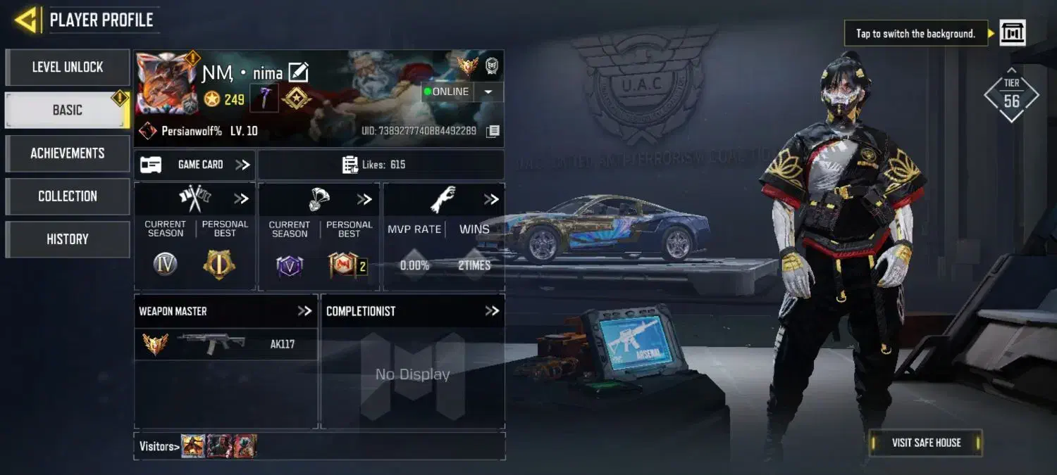 اکانت کلاف|کنسول، بازی ویدئویی و آنلاین|گلستان (تهران), |دیوار