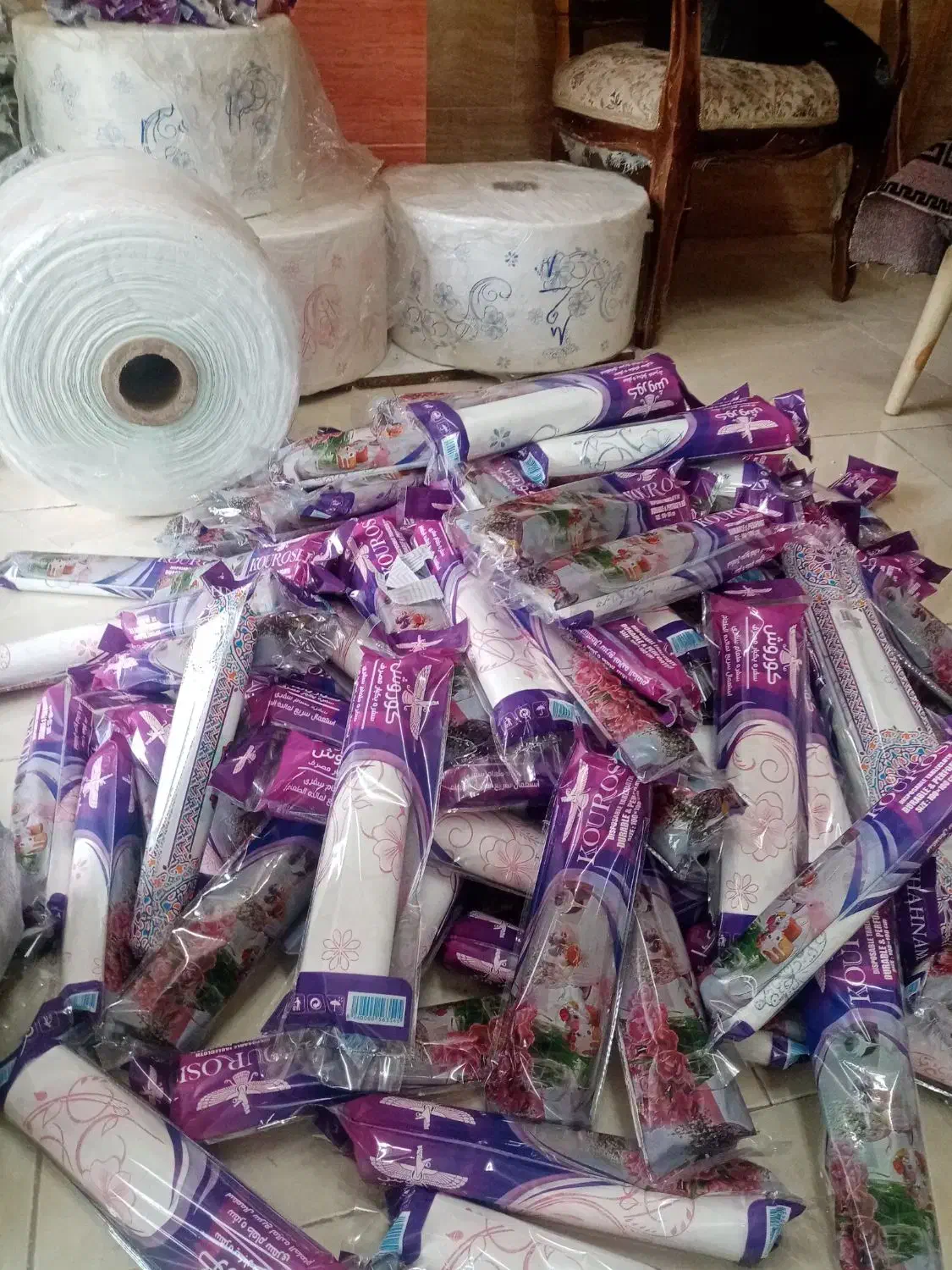 سفره یک بار مصرف 80درصد 350گرم تایک کیلو|ظروف نگهدارنده، پلاستیکی، یکبارمصرف|رشت, جانبازان|دیوار