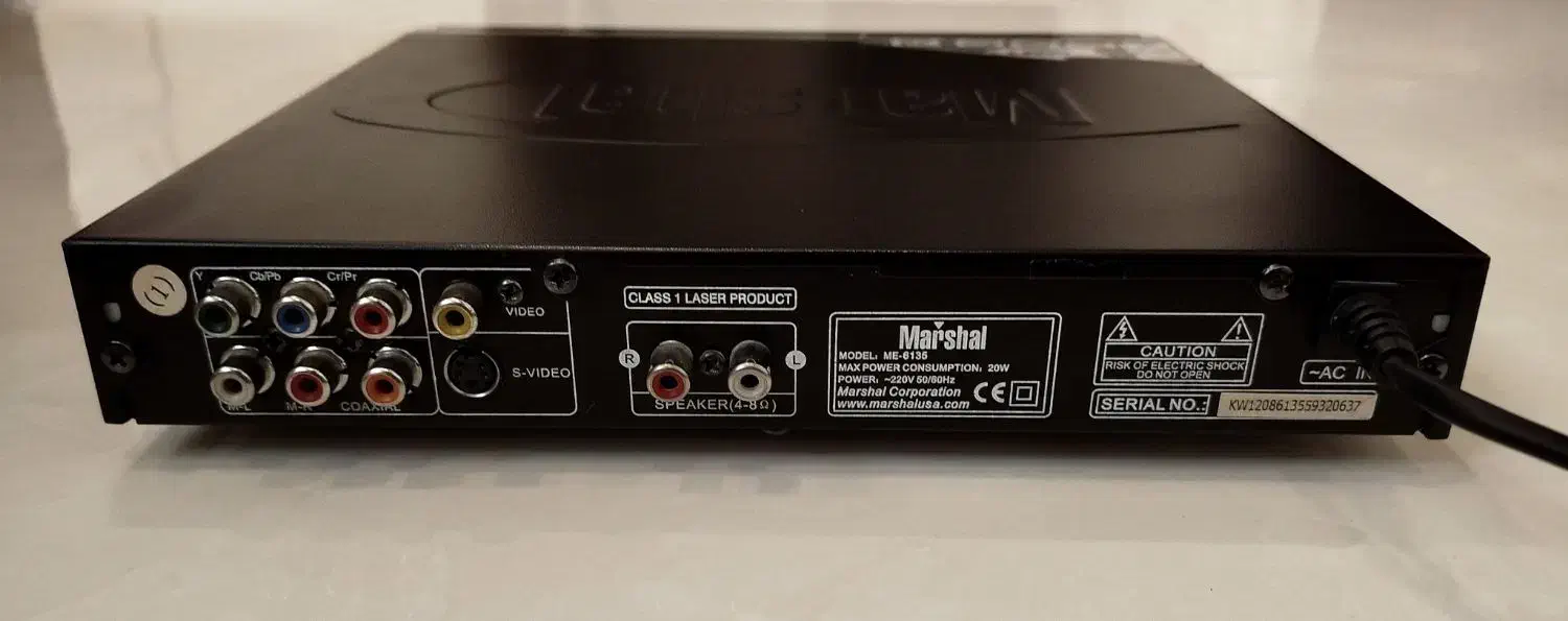 پخش کننده دی وی دی مارشال DVD Player Marshal|پخش‌کننده DVD و ویدیو|تهران, شهرک شریعتی|دیوار