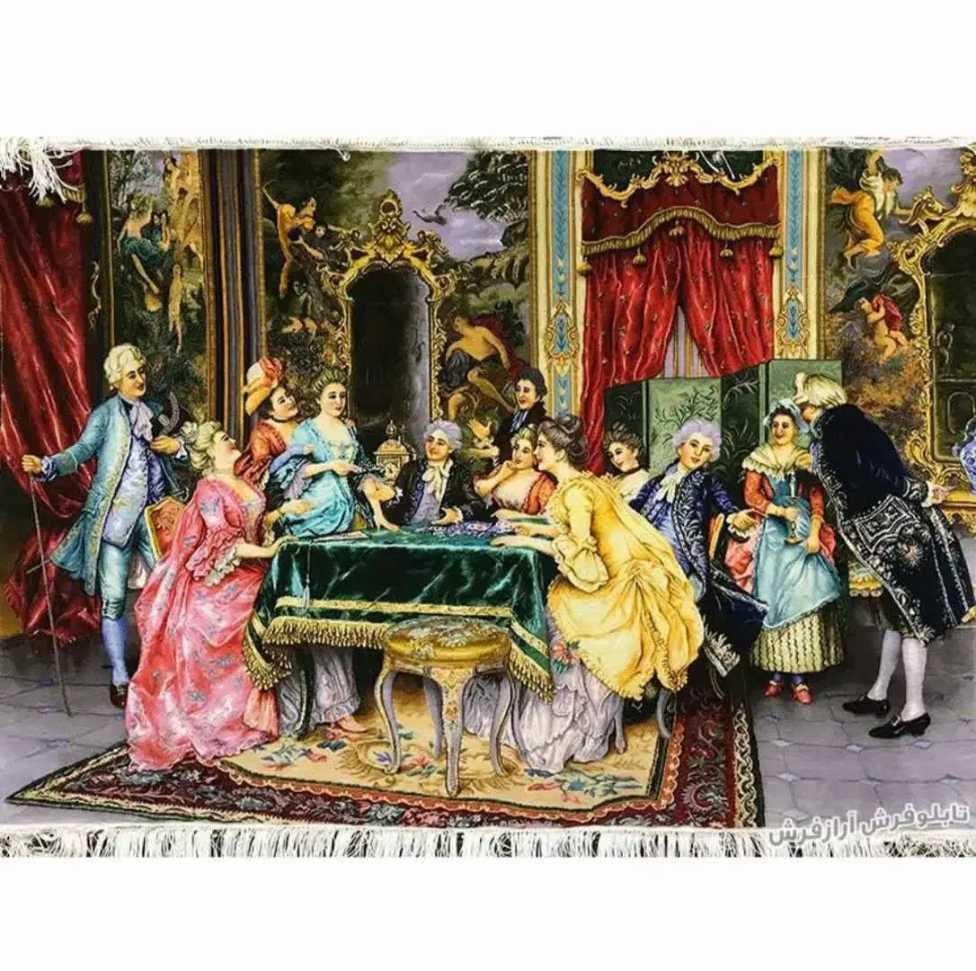 دار قالی شریف اباد|تابلو فرش|گرمسار, |دیوار