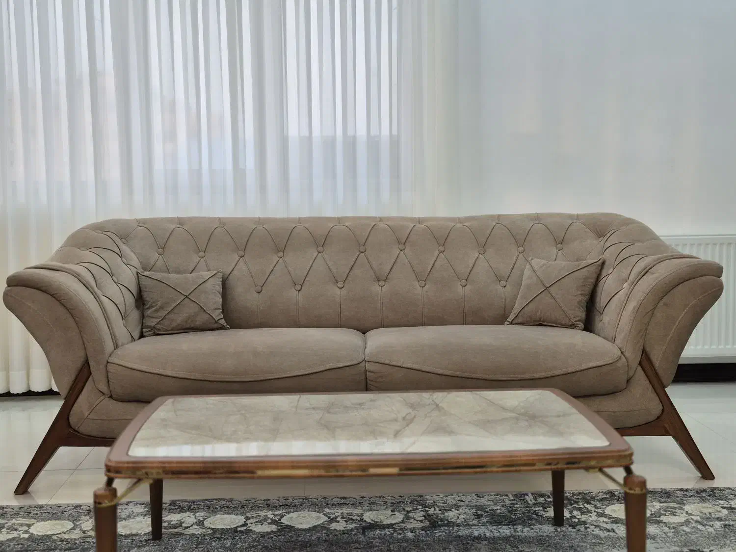 مبلمان هفت نفره شرکتی|مبلمان خانگی و میز عسلی|بابل, |دیوار