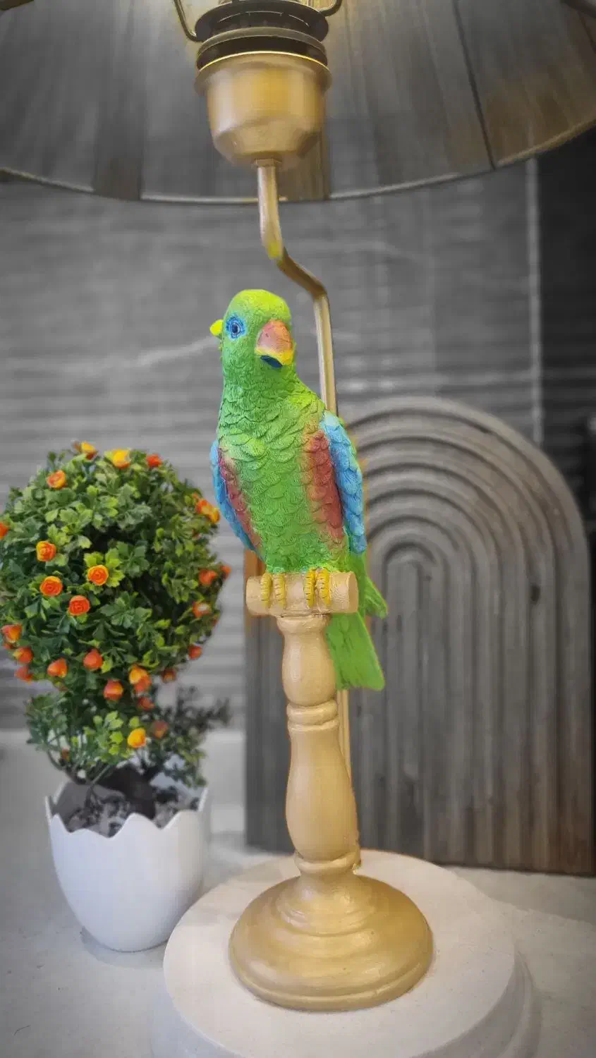 آباژور رومیزی طوطی|چراغ خواب و آباژور|تهران, امامت|دیوار