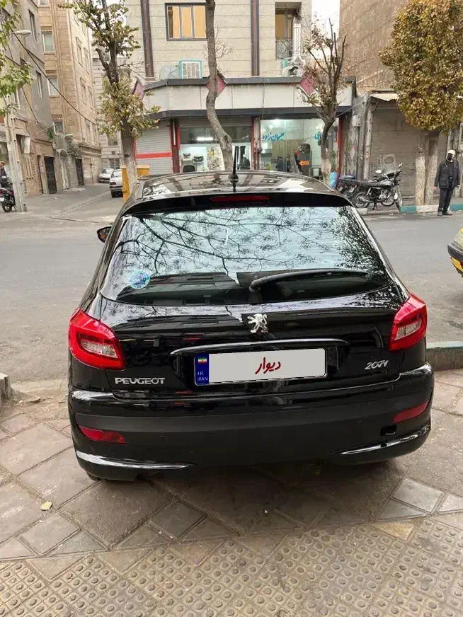 ۲۰۷ پانا دنده مشکی با رینگ|خودرو سواری و وانت|تهران, مختاری|دیوار