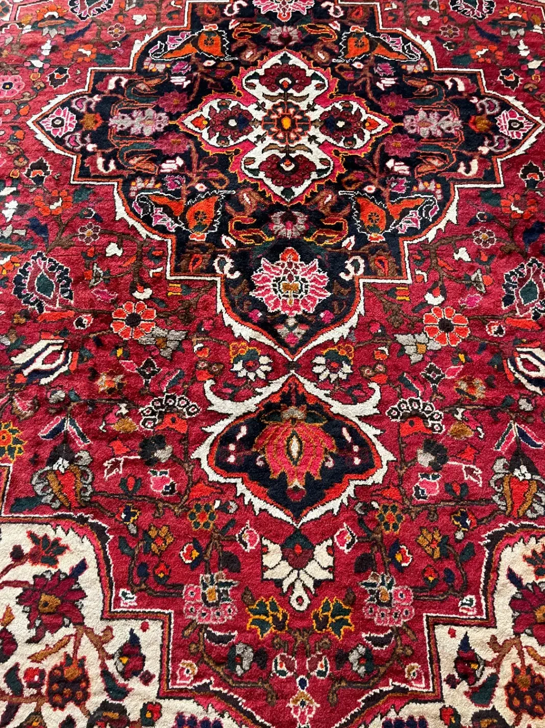 یک جفت فرش دست دوم دستباف ۹ متری طرح سامان|فرش|فولادشهر, A4|دیوار