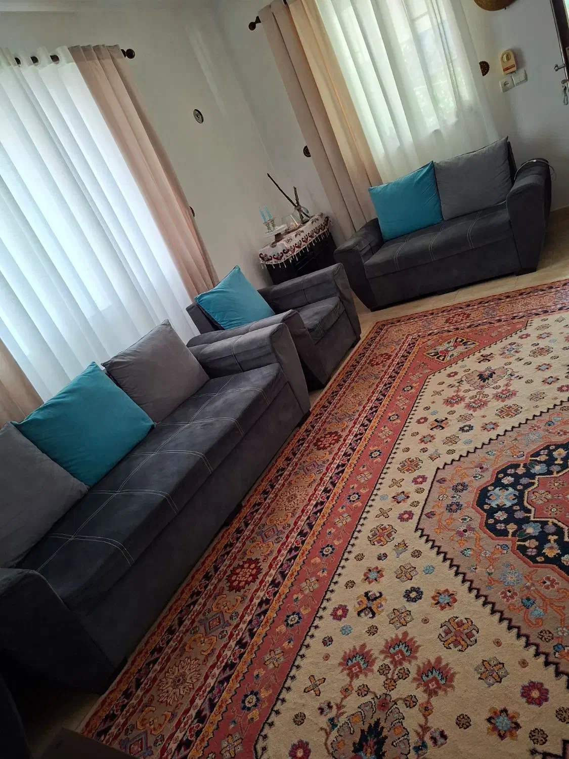 مبل وناهارخوری ۸نفره|مبلمان خانگی و میز عسلی|کلارآباد, |دیوار