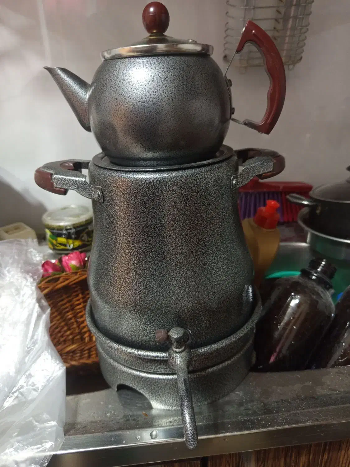 قوری کتری|قوری، کتری، قهوه‌ساز دستی|الوند, |دیوار