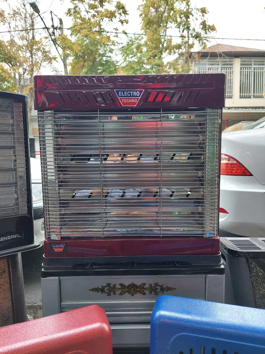 انواع بخاری های برقی ، گازی و بدون دودکش|بخاری، هیتر، شومینه|بناب, |دیوار