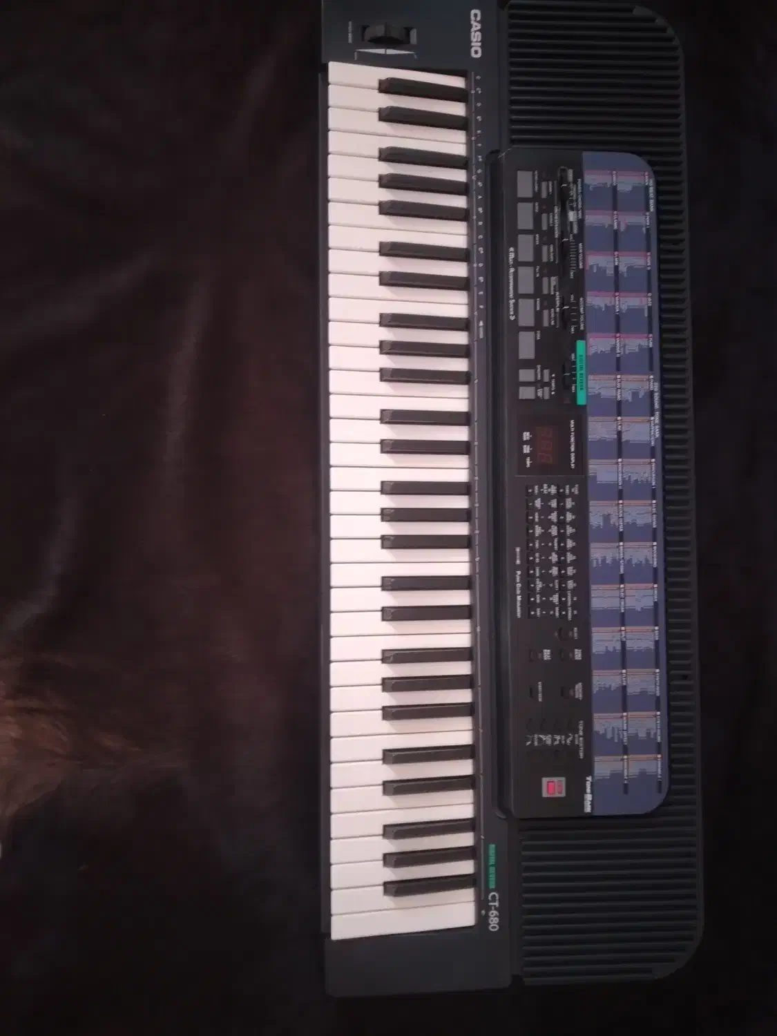 ارگ (کیبورد)CASIO مدلDIGITAL REVERB CT-680|پیانو، کیبورد، آکاردئون|پرند, فاز ۶|دیوار