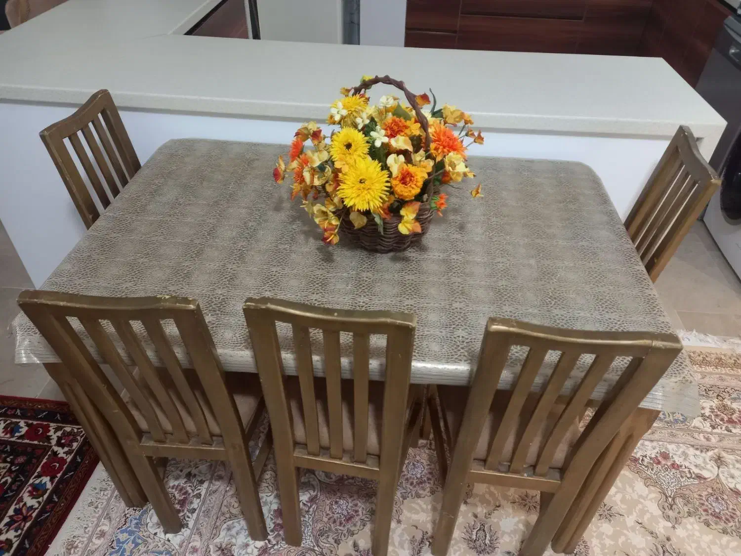 میز نهارخوری|میز و صندلی غذاخوری|تهران, امجدیه (خاقانی)|دیوار