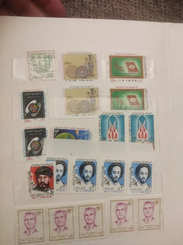 آلبوم تمبر قدیمی،کلاسیک،خارجی،ایرانی|کلکسیون سکه، تمبر، اسکناس|تهران, قلهک|دیوار