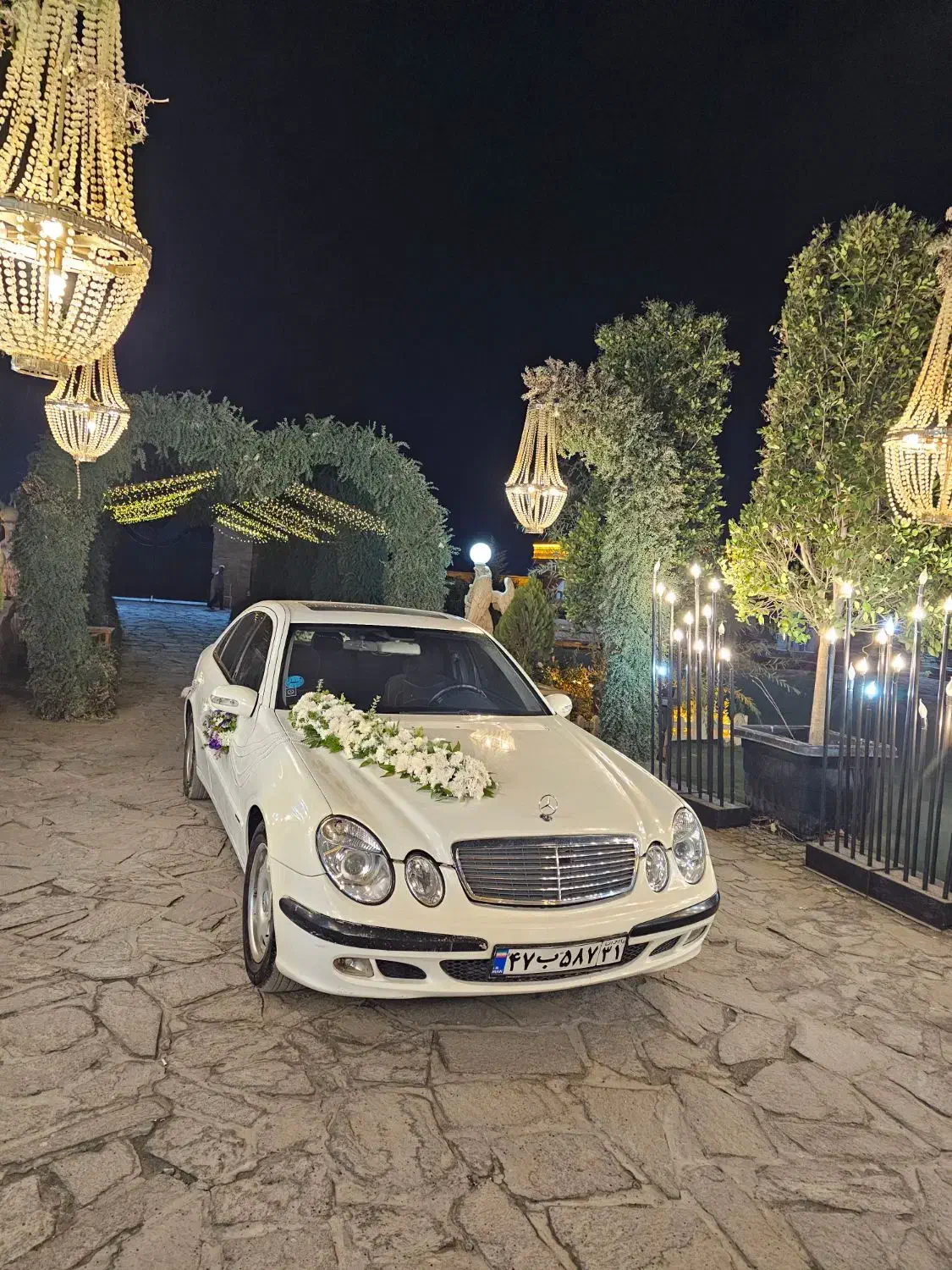 ماشین لوکس مراسم عروسی|خدمات پذیرایی، مراسم|همدان, |دیوار