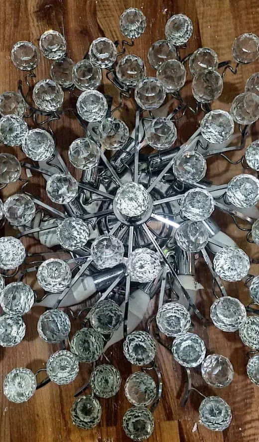 لوستر کریستالی|لوستر و چراغ آویز|پردیس, فاز ۱|دیوار