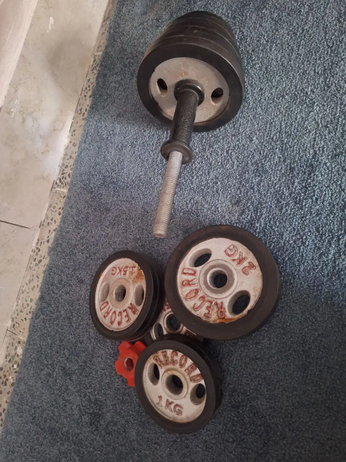 دنبل ده کیلویی دوتا هستن|تجهیزات ورزشی|کوهدشت, |دیوار