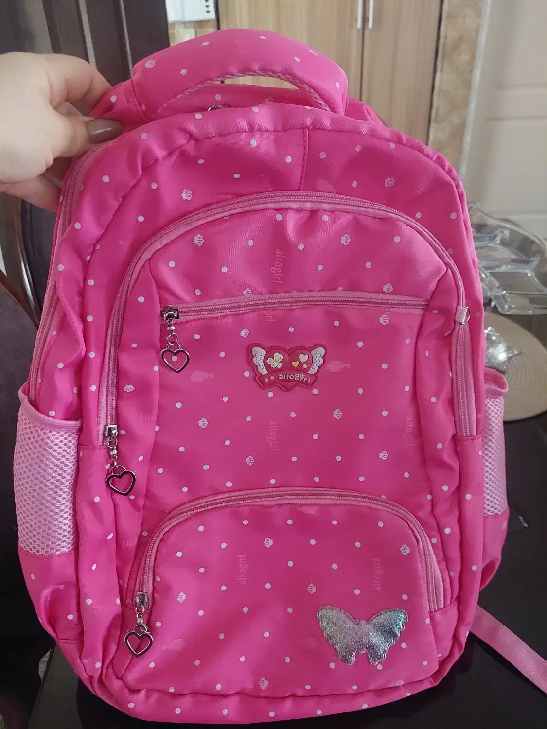 کوله پشتی دخترانه|کیف، کفش، کمربند|ری, دولتآباد|دیوار