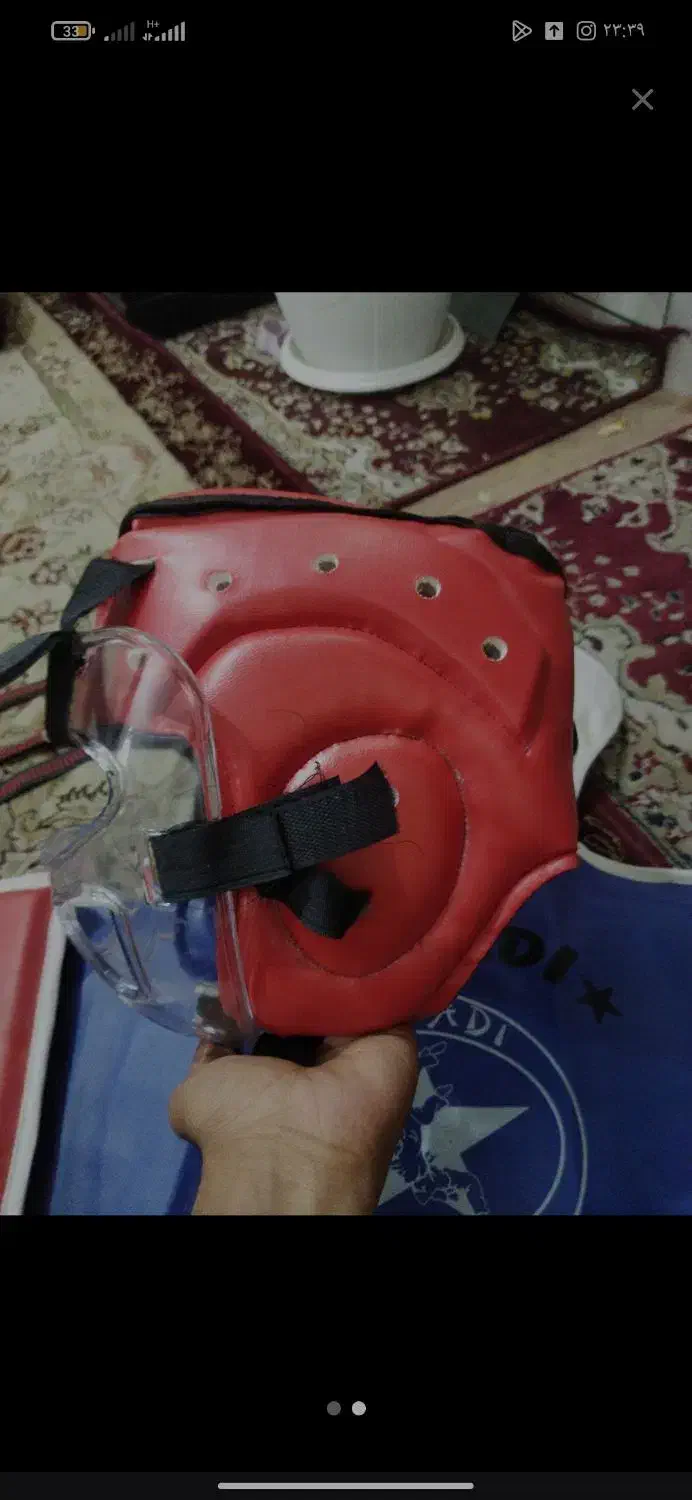 کلاه تکواندو با طلق نو|تجهیزات ورزشی|نجف‌آباد, امیرآباد|دیوار