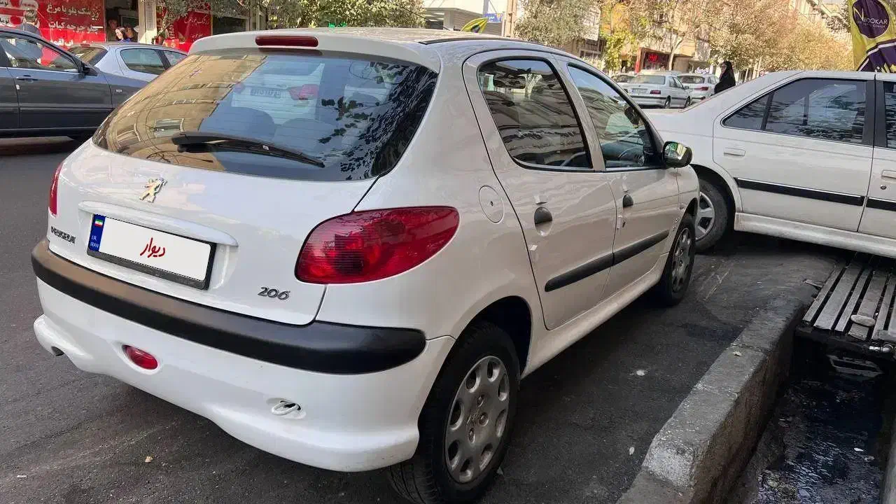 پژو206تیپ5|خودرو سواری و وانت|پرند, فاز ۶|دیوار