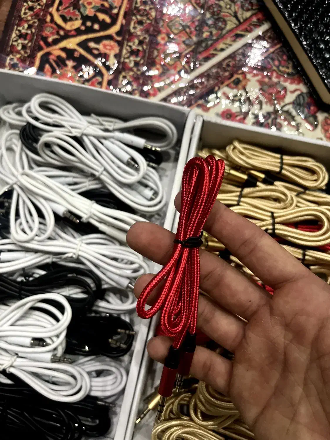 کابل AUX قیمت قبل|لوازم جانبی موبایل و تبلت|رشت, شهرک قدس|دیوار